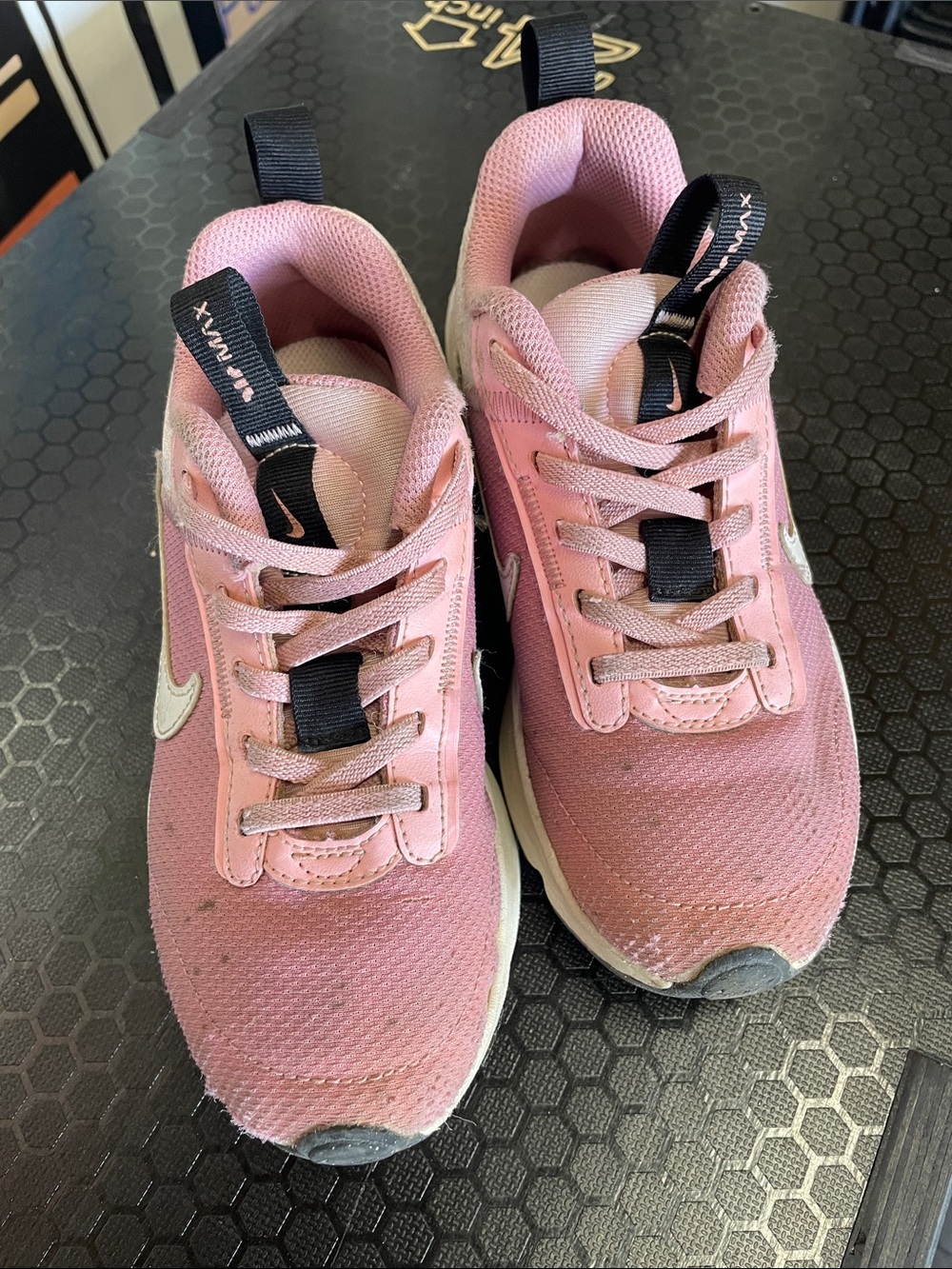 Nike Girl’s Air Max and Black, Pink & White Athletic Sneakers, size 1US